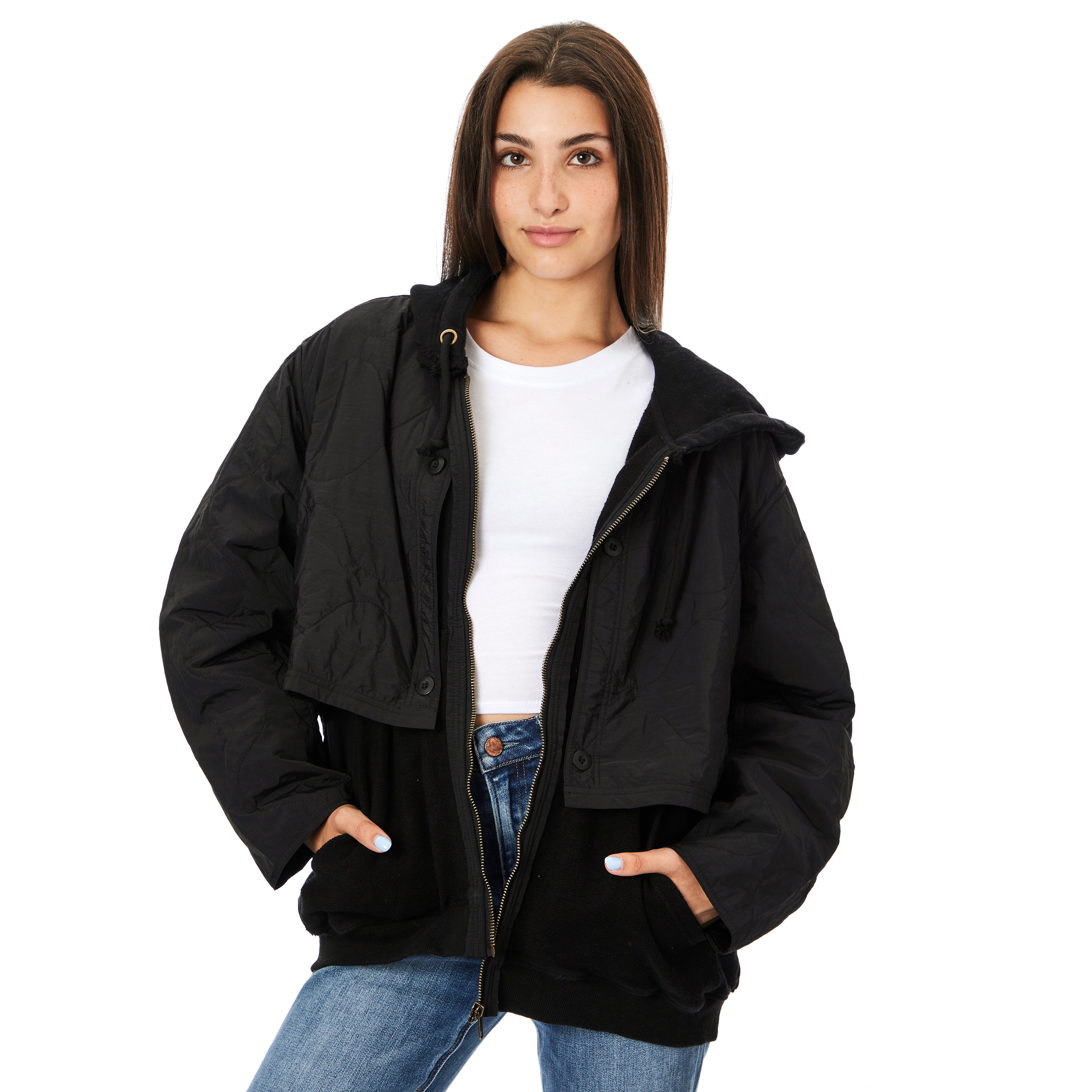 Twofer Layered Jacket - Denny's