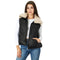 Mixed Media Vest - Denny's