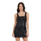 Leather Zip Pocket Dress - Denny's