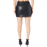 Leather Mini Skirt - Denny's