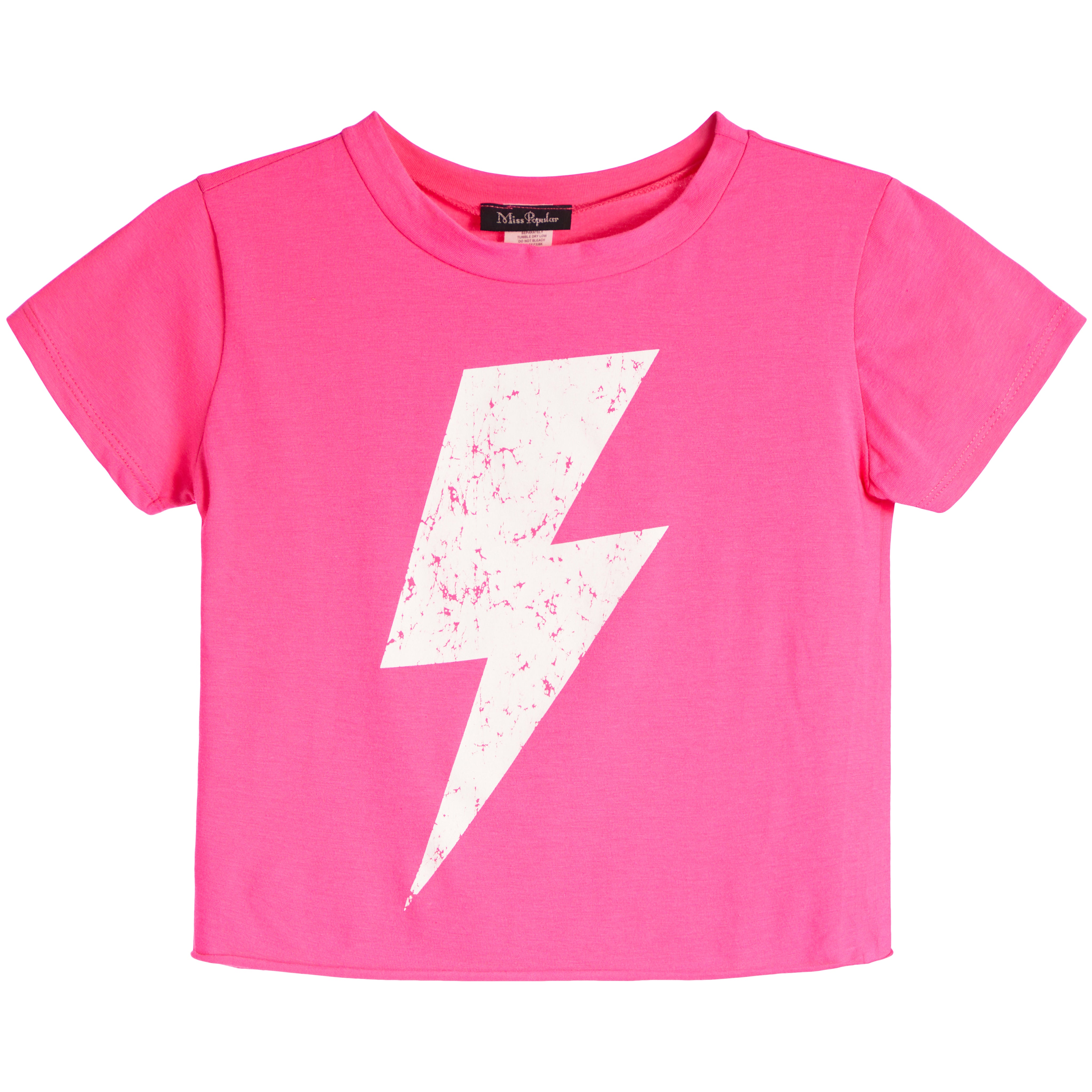 White Bolt Short Sleeve Tee - Denny's