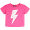 White Bolt Short Sleeve Tee - Denny's