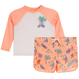 Orange Palm Swim Set