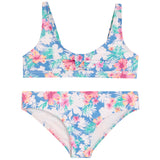 2pc Floral Bikini With Knot Front