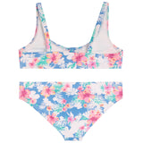 2pc Floral Bikini With Knot Front