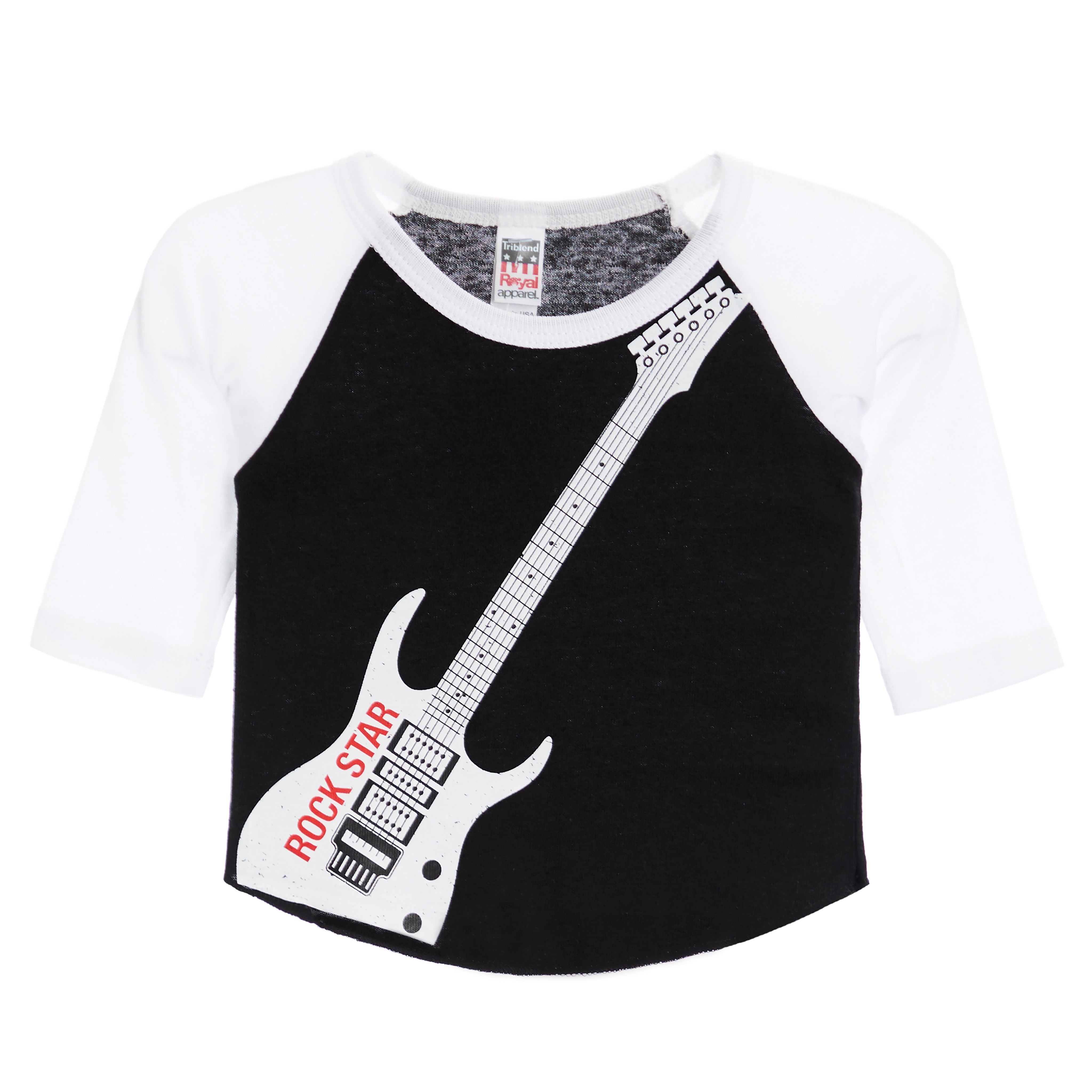Guitar Raglan Tee - Denny's