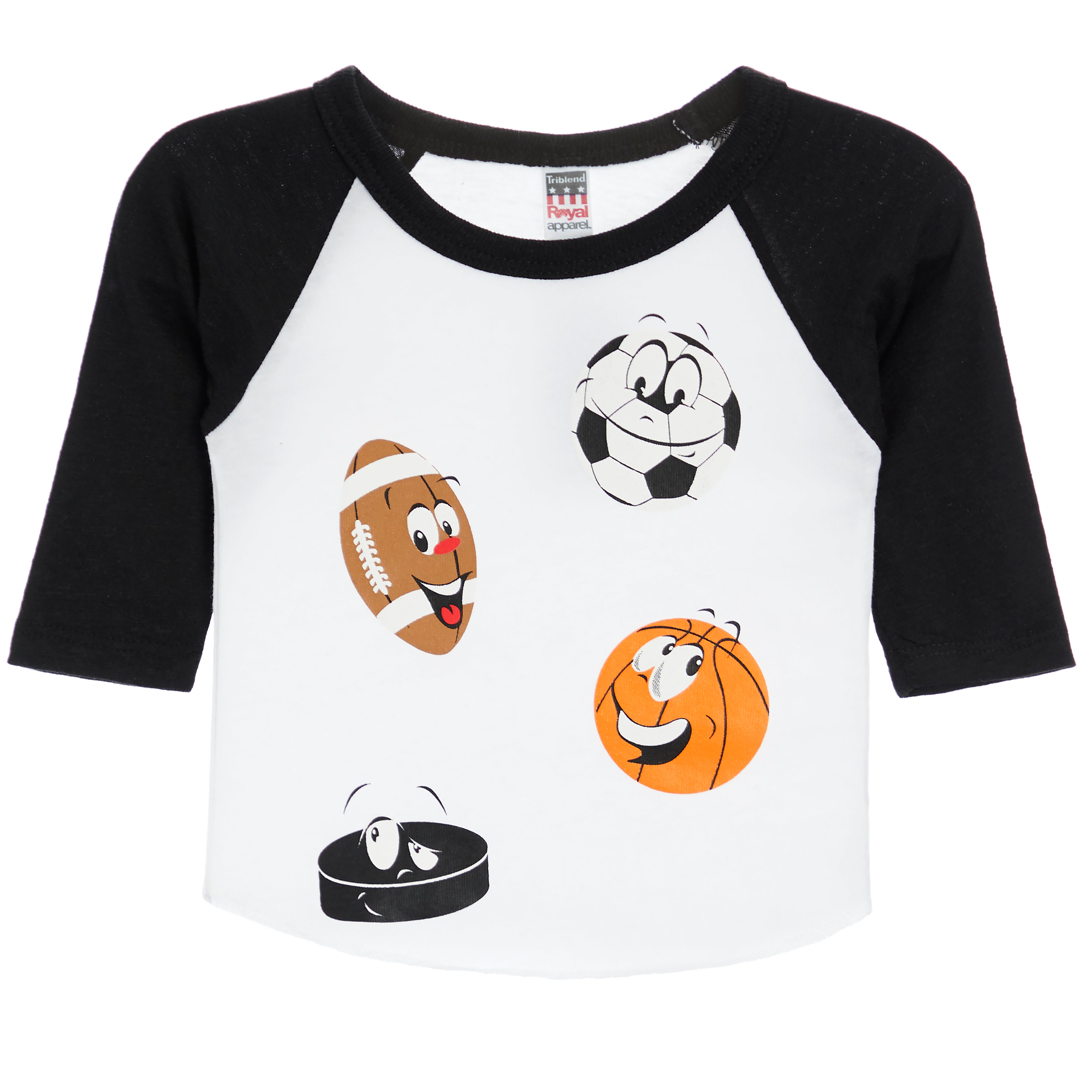 Sport Balls Raglan Tee - Denny's