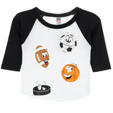 Sport Balls Raglan Tee - Denny's