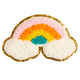 Rainbow Chenille Stick On Patch - Denny's