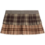 Raquel Twin Plaid Ruffle Skort - Denny's