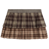 Raquel Plaid Micro Mini Skirt - Denny's