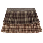 Raquel Plaid Micro Mini Skirt - Denny's