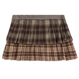 Raquel Plaid Micro Mini Skirt - Denny's