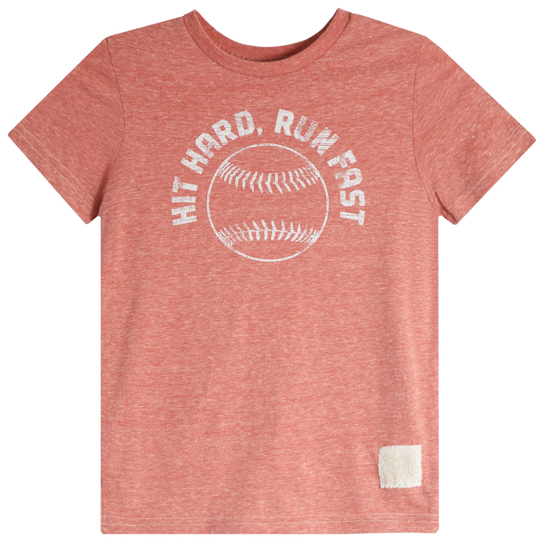 Hit Hard Run Fast Tee - Denny's