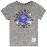 Weekend Forecast Football Short Sleeve Tee - Denny's