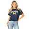 Michigan Short Sleeve Crop Tee - Denny's