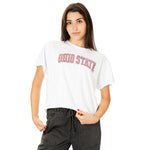 Ohio State Short Sleeve Crop Tee - Denny's