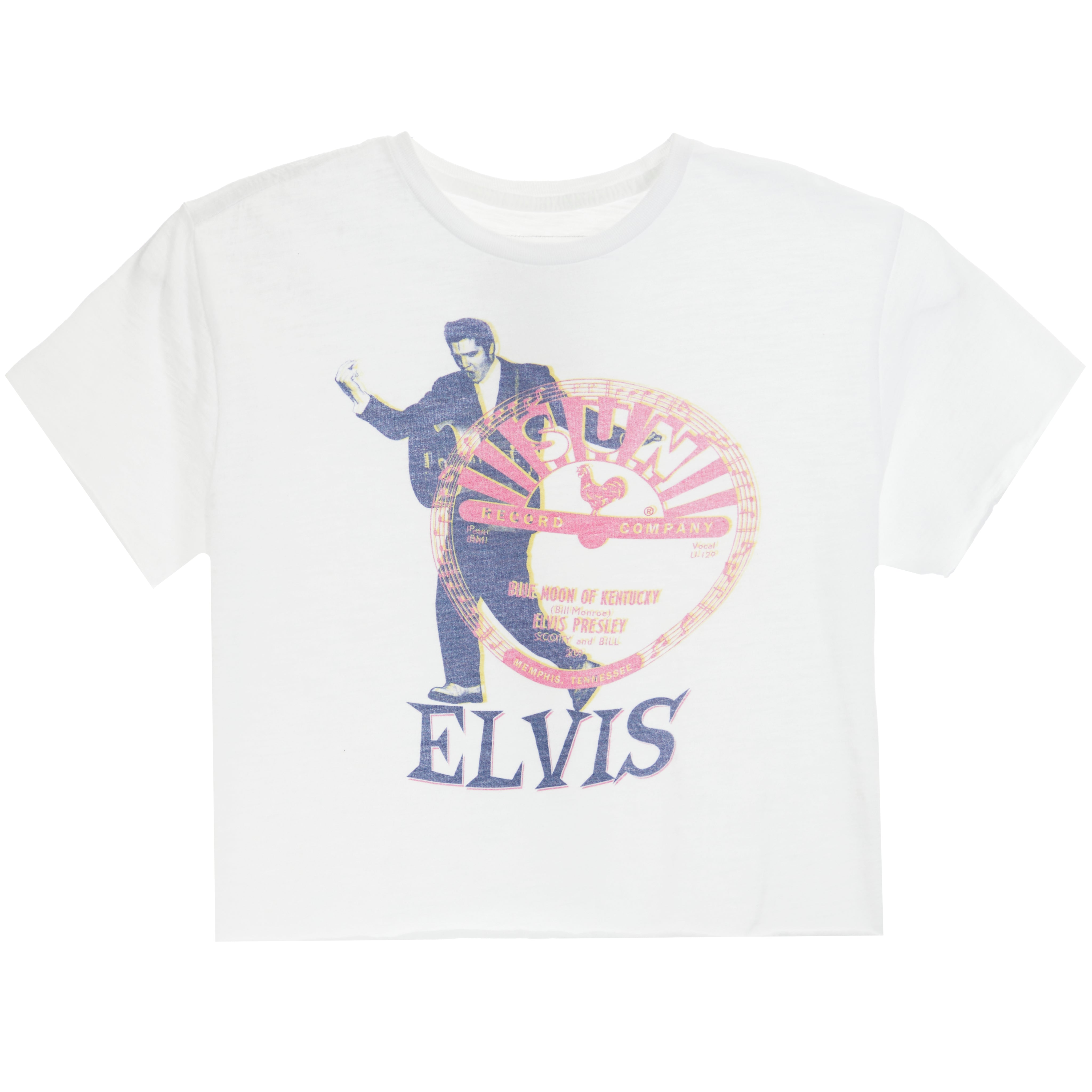 Elvis Sun Records Crop Tee - Denny's