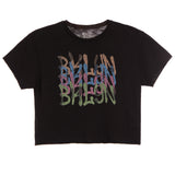 Brooklyn Repeat  Crop Tee - Denny's