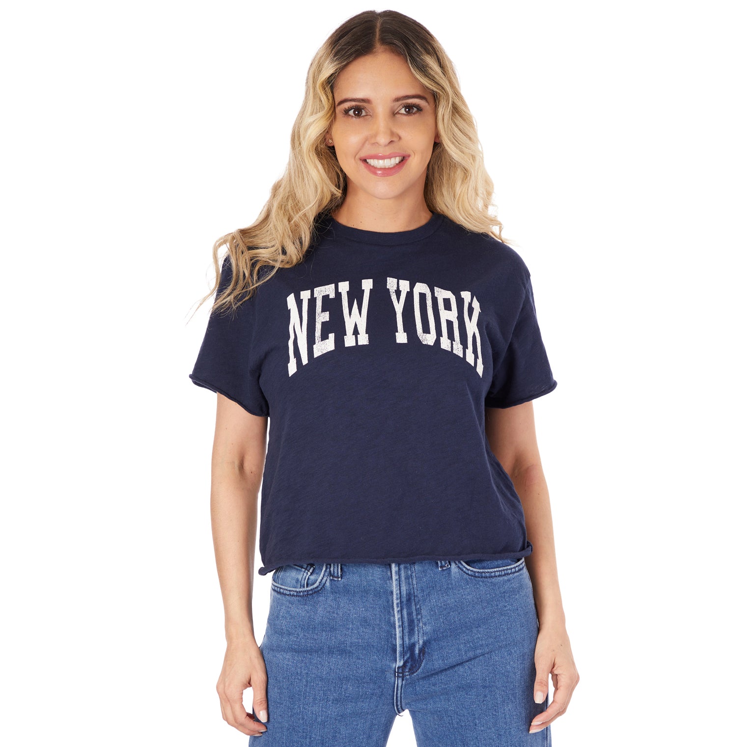 New York Crop Tee - Denny's