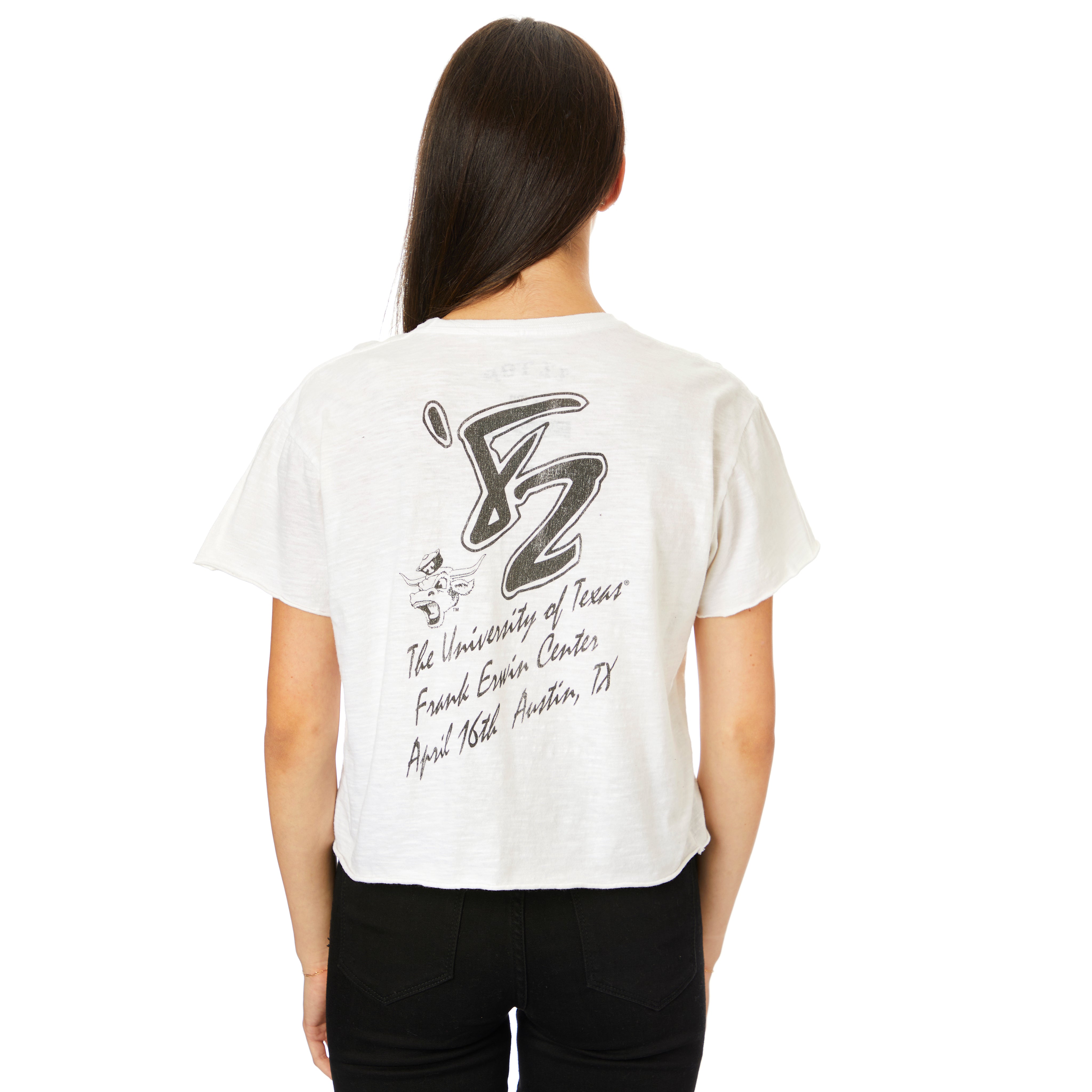 ZZ Top 82  Crop Tee - Denny's
