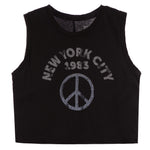 NYC 1983 Peace Sign Tank - Denny's