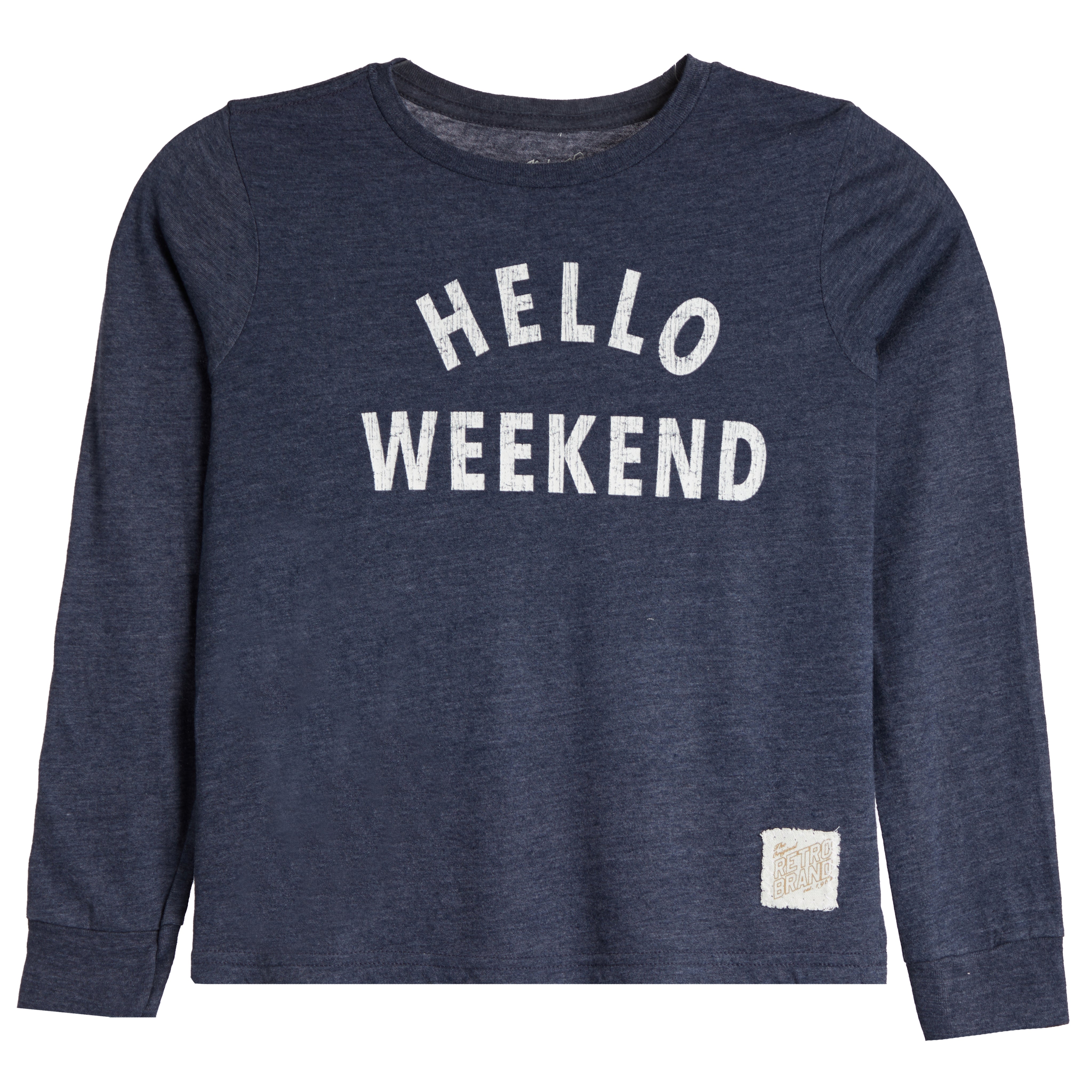 Hello Weekend Long Sleeve Tee - Denny's