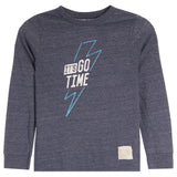 Its Go Time LIghtning Bolt Long Sleeve Tee