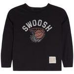 Basketball Swoosh Long Sleeve Tee - Denny's