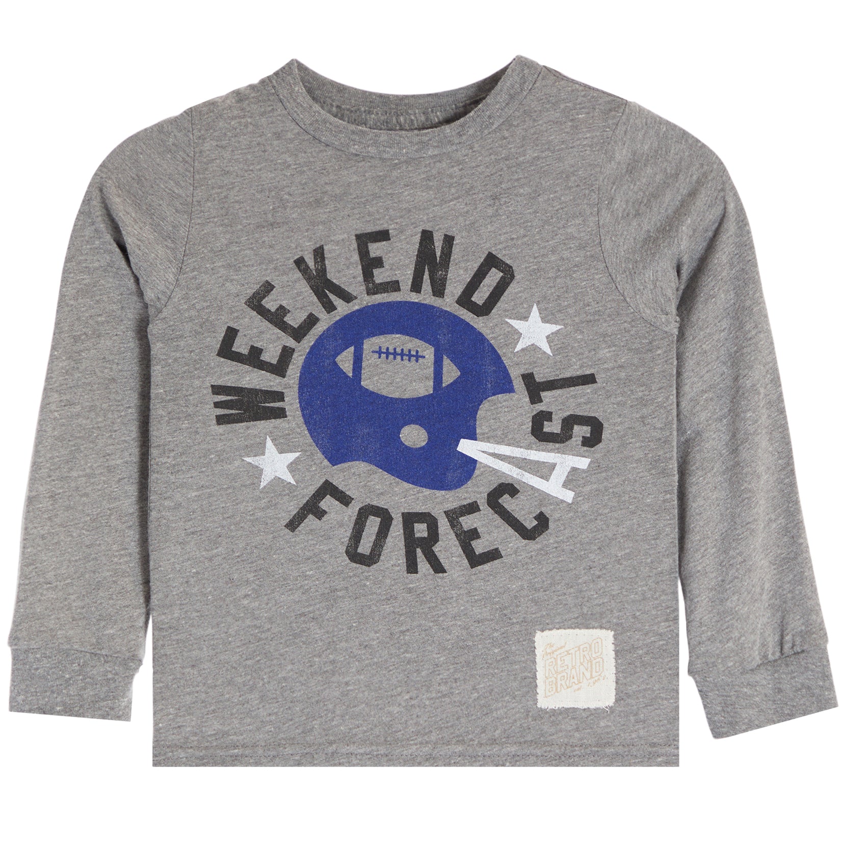 Weekend Forecast Football Long Sleeve Tee - Denny's