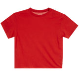 Short Sleeve Solid Crew