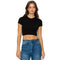 Short Sleeve Ribbed Baby Tee - Denny's