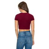 Short Sleeve Ribbed Baby Tee - Denny's