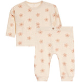 2pc Flowers Tee & Pant Set