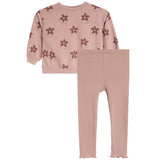 2pc Set Sweatshirt Daisy & Leggings
