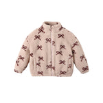 Bow Shearling Jacket - Denny's