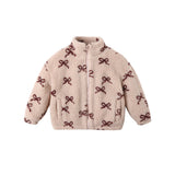 Bow Shearling Jacket - Denny's
