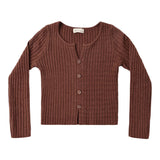Long Sleeve Rib Knit Tee