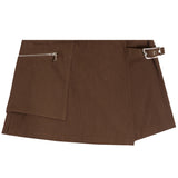 Twill Wrap Skort - Denny's