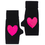 Reverse Sequins Fingerless Glove - Denny's