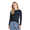 Eva Long Sleeve Slub Crew Tee - Denny's