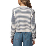 Amber Stripe Crop Cardigan - Denny's