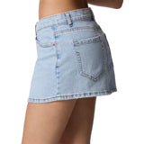 Denim Micro Mini Skirt