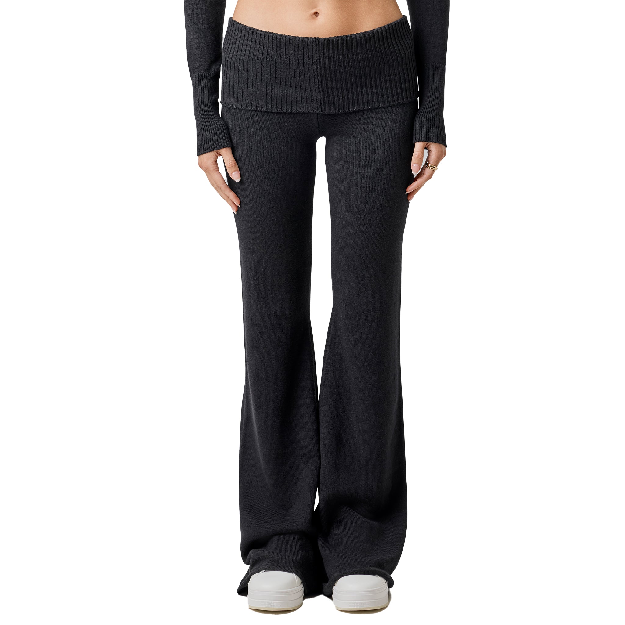 Fold Over Flare Pant - Denny's