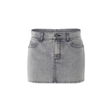 Denim Mini Skirt - Denny's