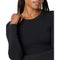 Soft Flex Solid Long Sleeve Crop Tee - Denny's