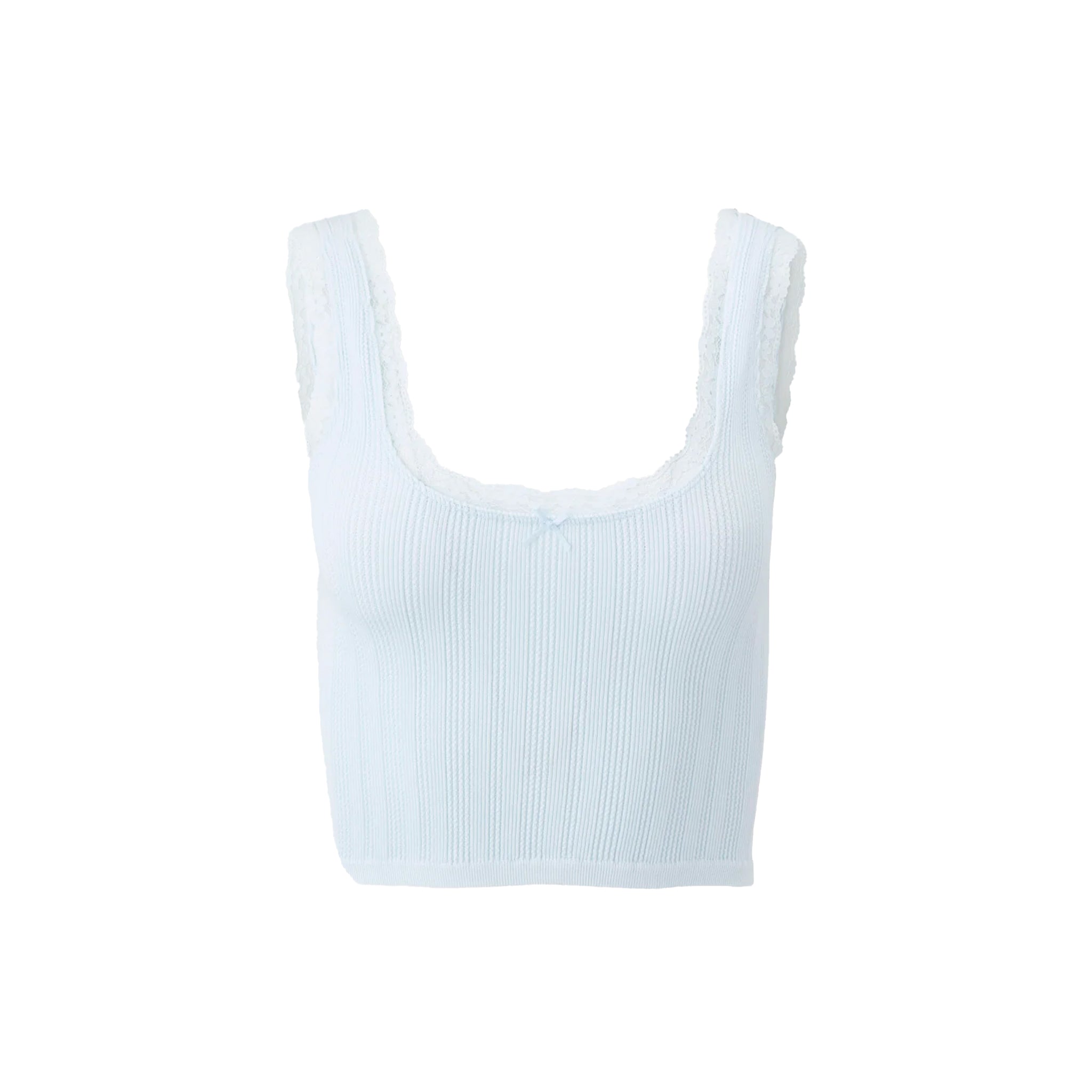 Pointelle Tank - Denny's