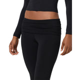 Fold Over Flare Legging - Denny's