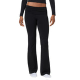 Fold Over Flare Legging - Denny's