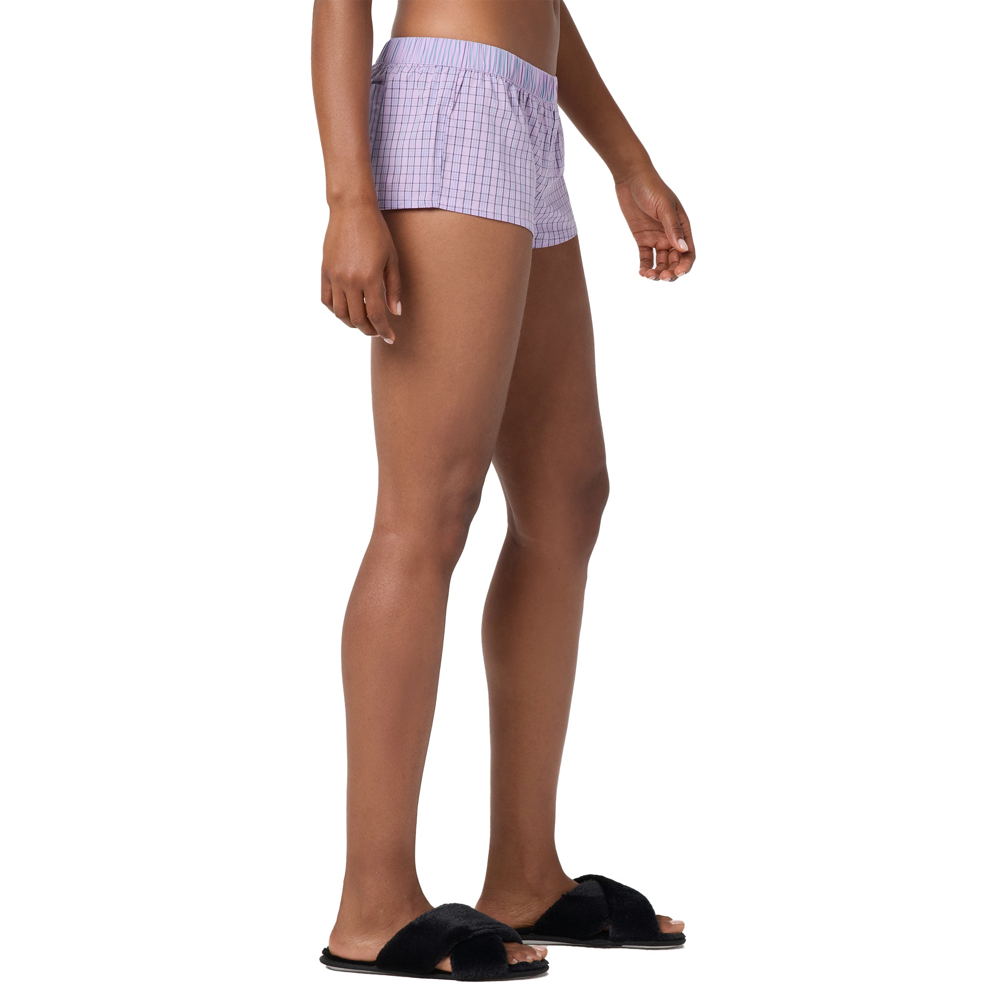 Micro Plaid Mini Short - Denny's